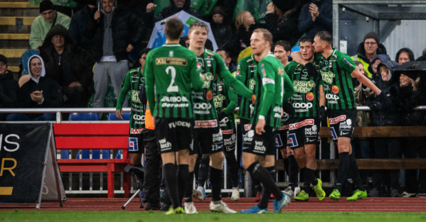Varbergs BoIS gör Mjällby AIF  sällskap upp i Allsvenskan