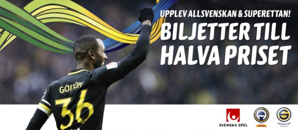 Svenska Spel erbjuder fotboll för halva priset i maj månad