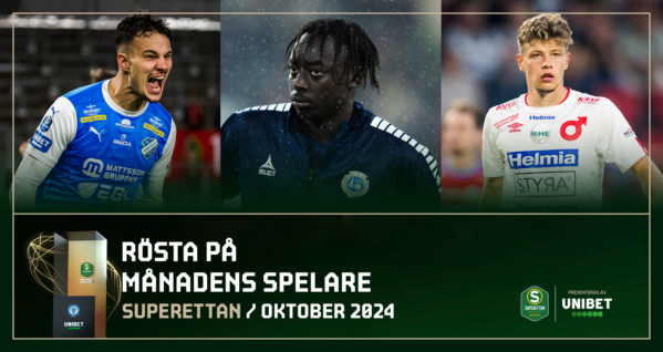 Rösta på Månadens Spelare